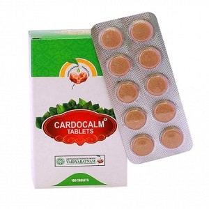 VAIDYARATNAM CARDOCALM TAB 100
