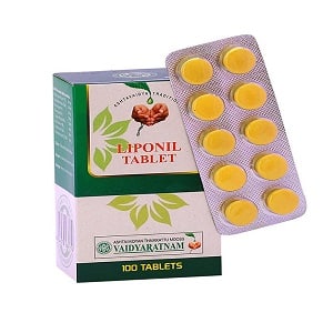 VAIDYARATNAM LIPONIL TAB 100