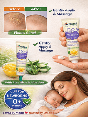buy himalaya cradle cap cream online best cradle cap cream for babies India baby scalp flakes treatment cream cradle cap cream for newborn