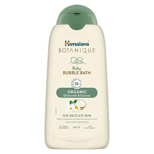 Himalaya Botanique Baby Bubble Bath | Gentle Foaming Bath for Newborns & Babies